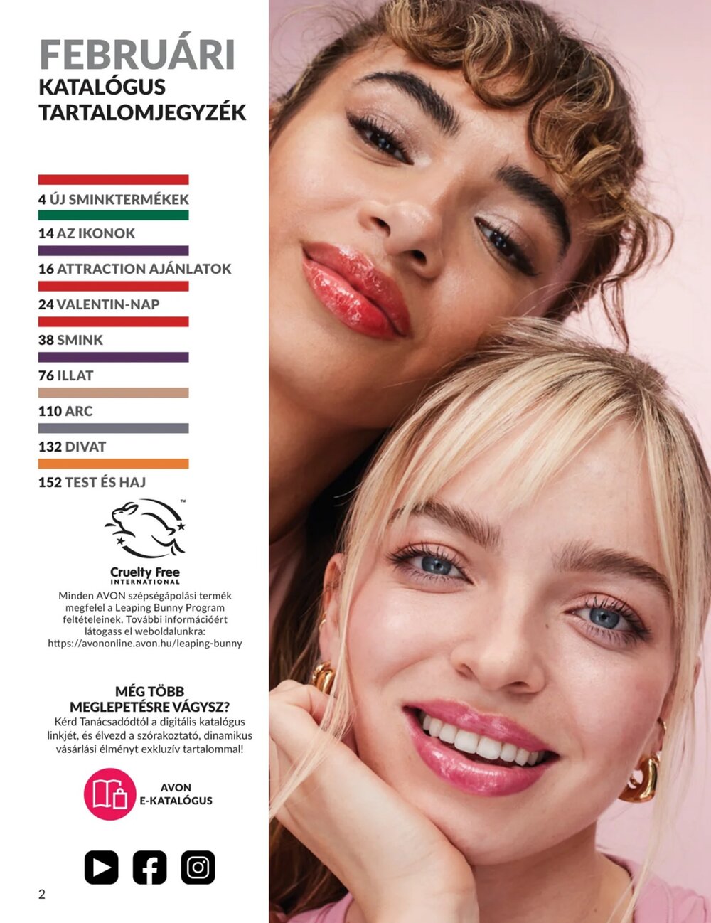 Avon akciós újság 2026.02.01-től - 2. oldal.