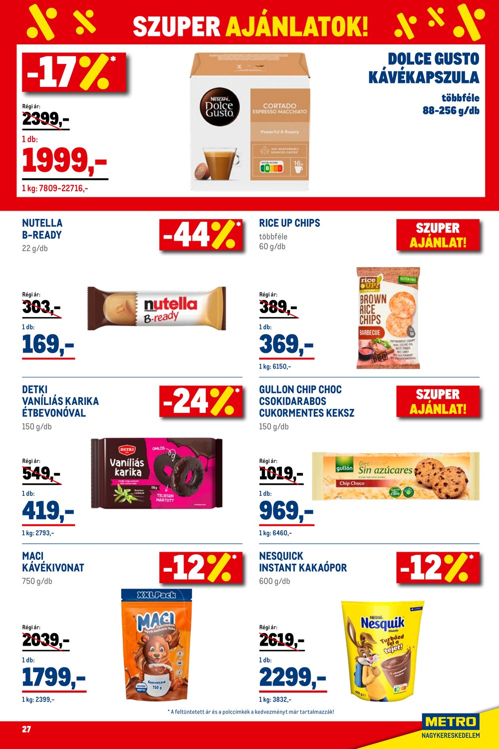 METRO akciós újság 2026.02.01-től - 27. oldal.