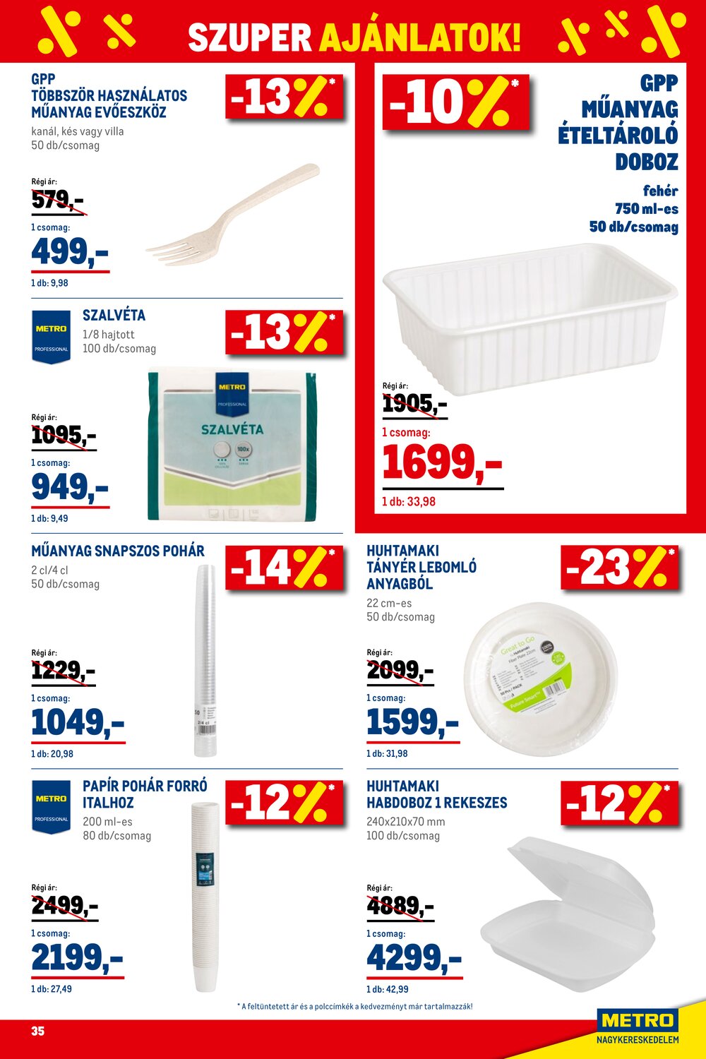 METRO akciós újság 2026.02.01-től - 35. oldal.