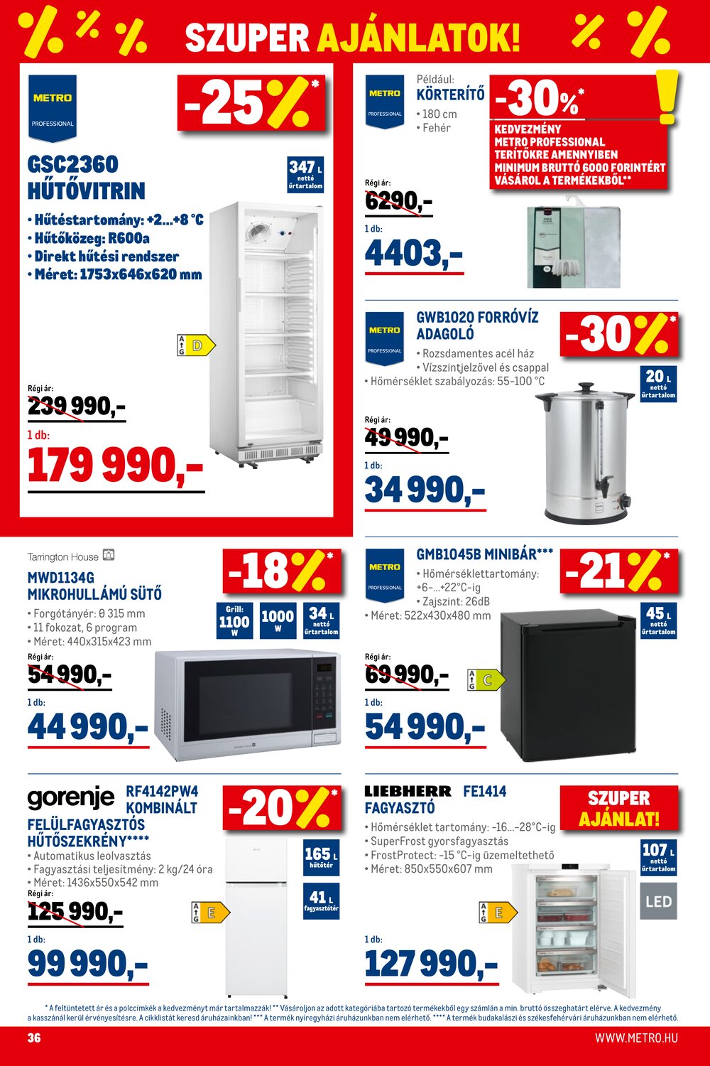 METRO akciós újság 2026.02.01-től - 36. oldal.