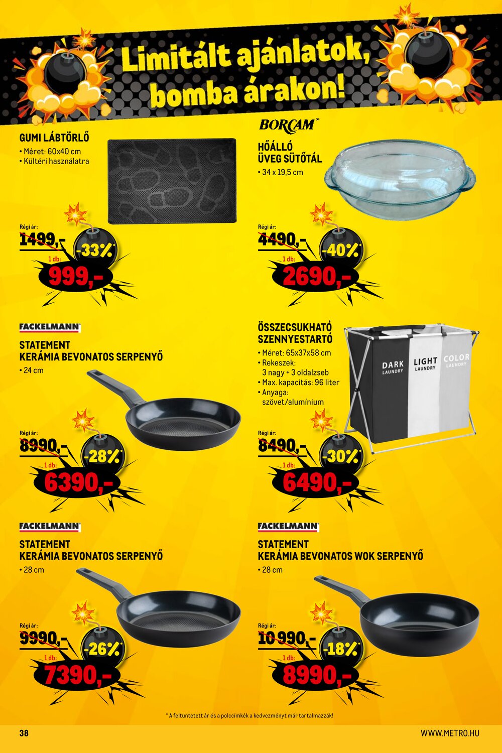 METRO akciós újság 2026.02.01-től - 38. oldal.