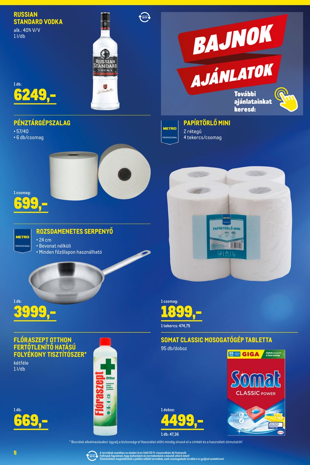 METRO akciós újság 2026.02.01-től - 5. oldal.