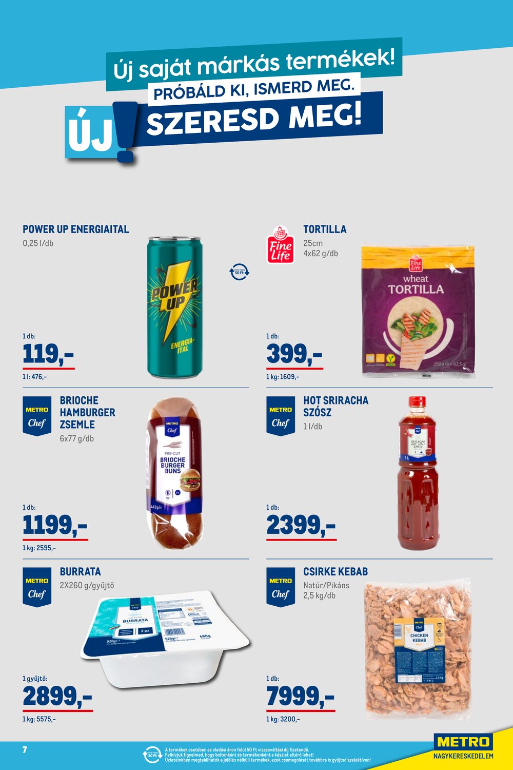 METRO akciós újság 2026.02.01-től - 7. oldal.