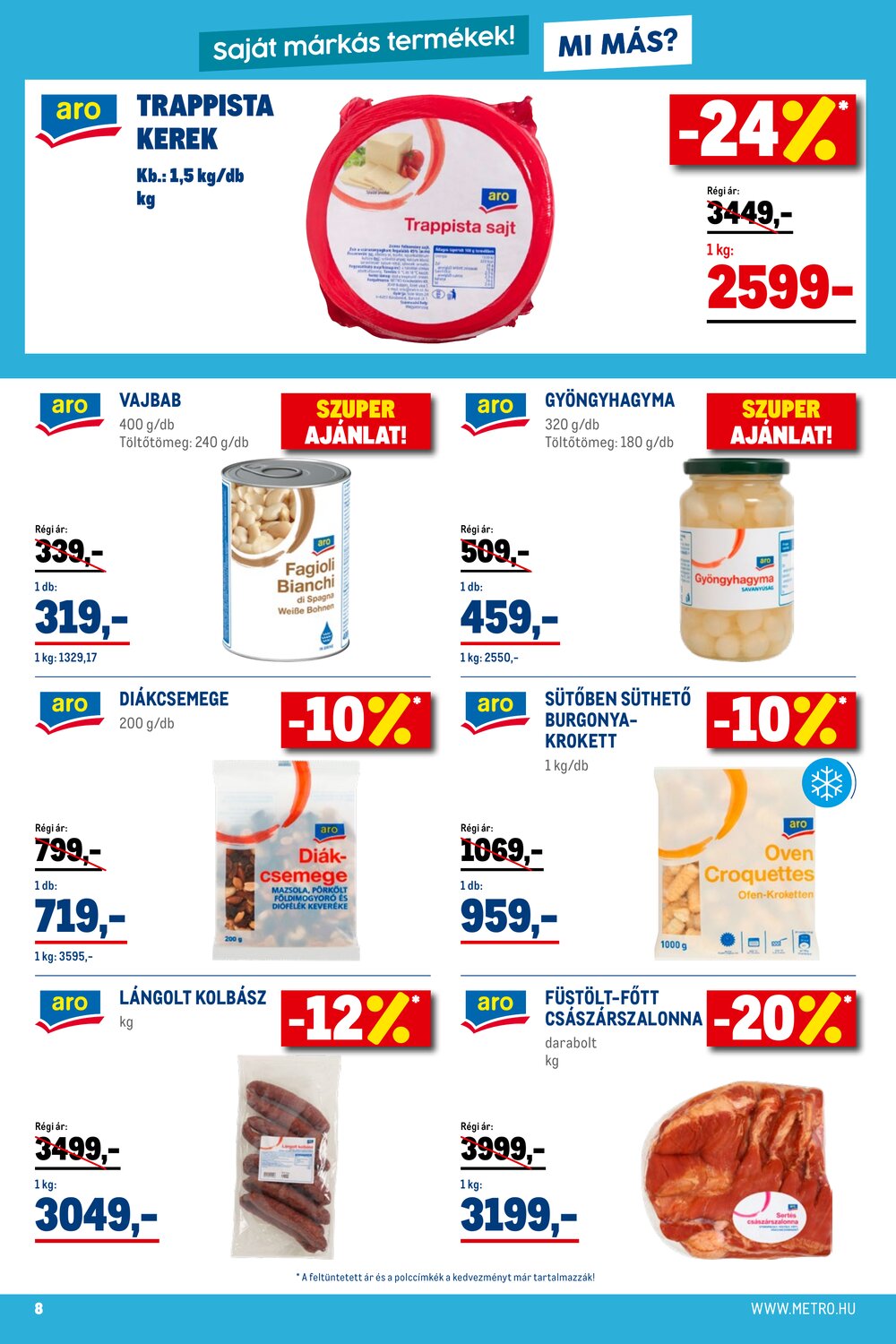 METRO akciós újság 2026.02.01-től - 8. oldal.
