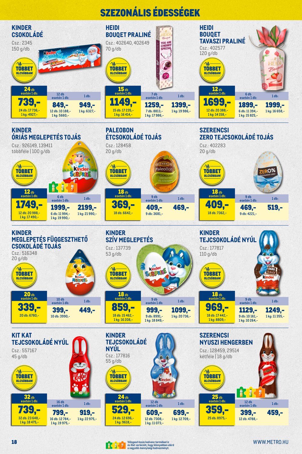 METRO akciós újság 2026.02.01-től - 18. oldal.