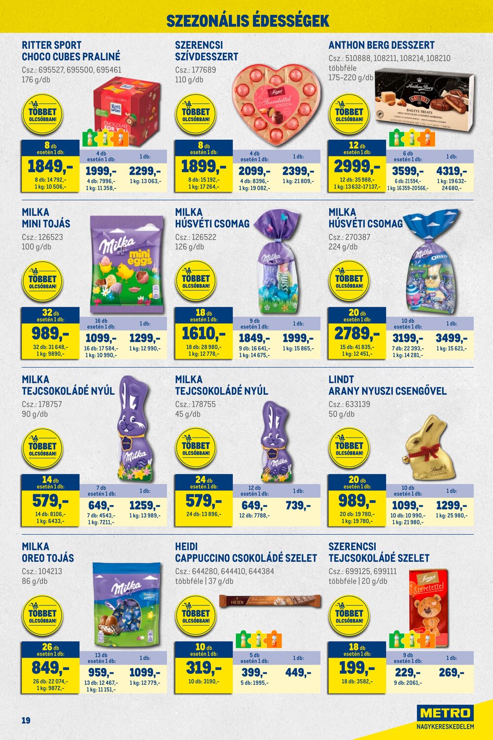 METRO akciós újság 2026.02.01-től - 19. oldal.