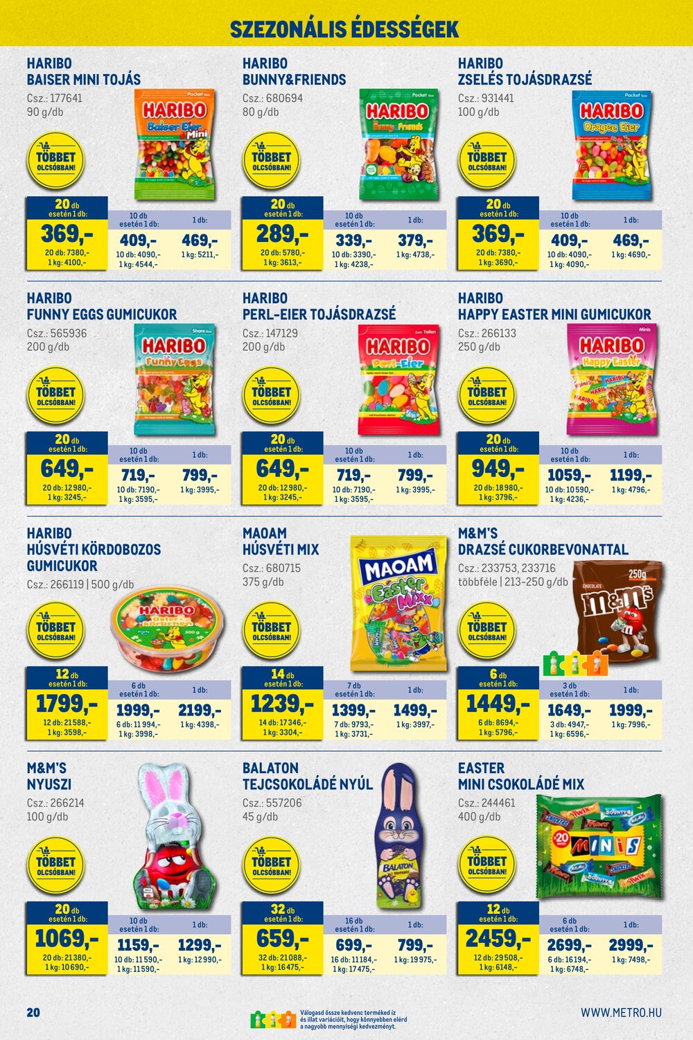 METRO akciós újság 2026.02.01-től - 20. oldal.