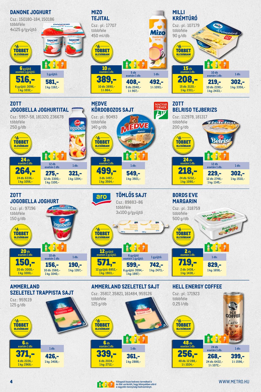 METRO akciós újság 2026.02.01-től - 4. oldal.