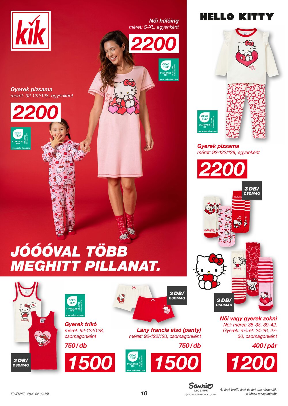 KIK akciós újság 2026.02.02-től - 10. oldal.