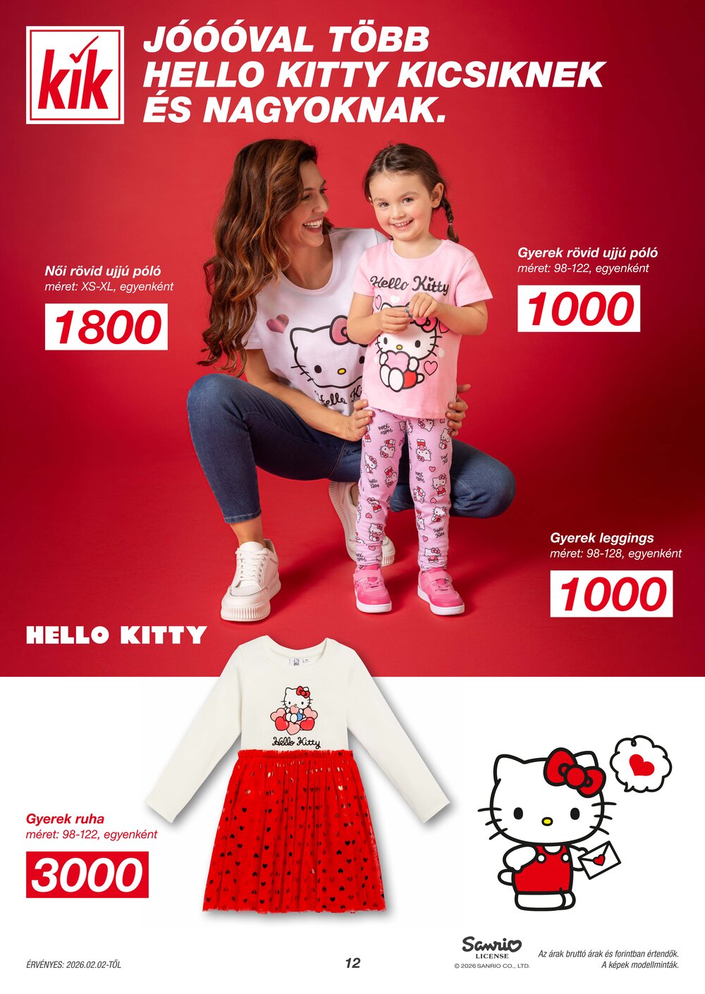 KIK akciós újság 2026.02.02-től - 12. oldal.