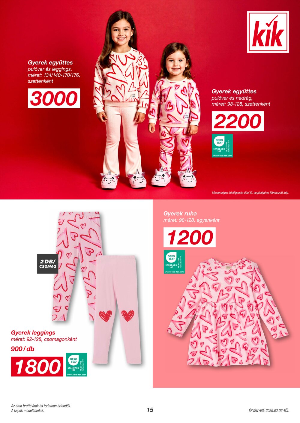 KIK akciós újság 2026.02.02-től - 15. oldal.