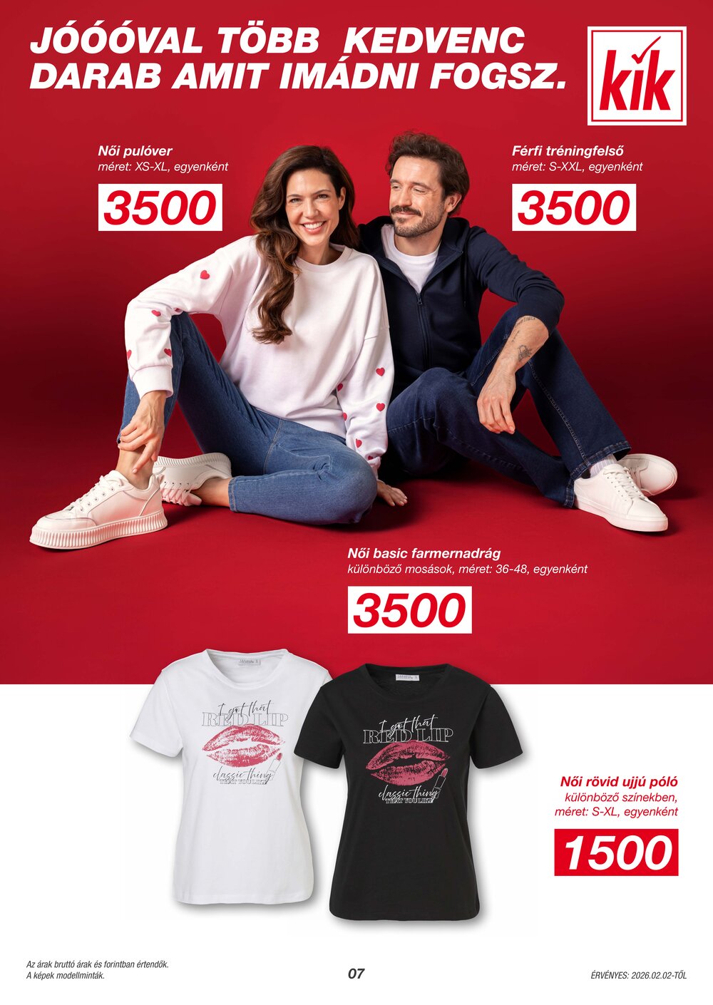 KIK akciós újság 2026.02.02-től - 7. oldal.