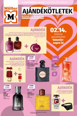 Müller drogéria akciós újság 2026.02.02-től