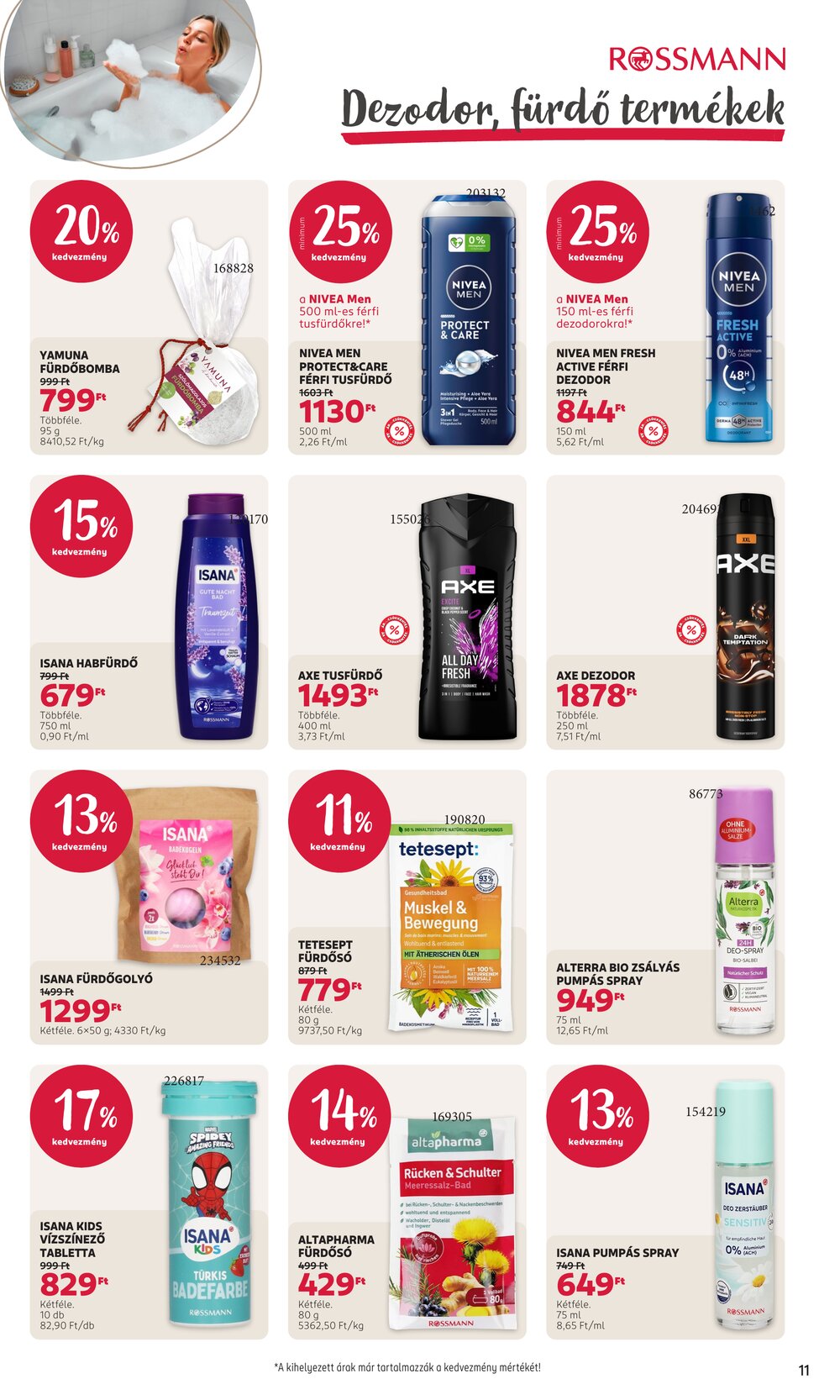 Rossmann akciós újság 2026.02.02-től - 13. oldal.
