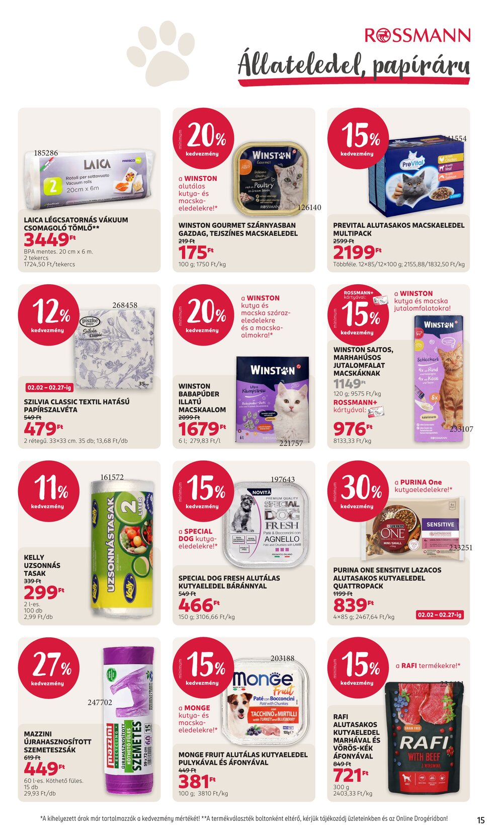 Rossmann akciós újság 2026.02.02-től - 17. oldal.