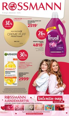 Rossmann akciós újság 2026.02.02-től