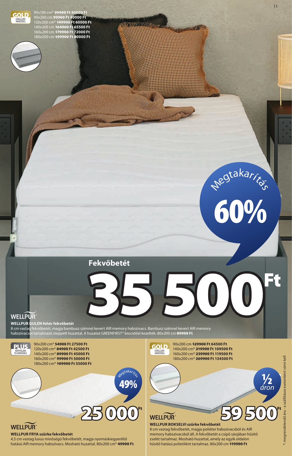 JYSK akciós újság 2026.02.02-től - 12. oldal.