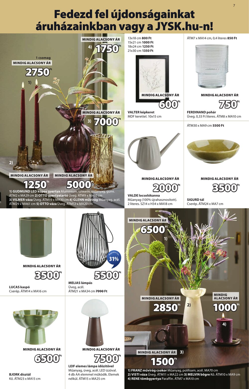 JYSK akciós újság 2026.02.02-től - 8. oldal.