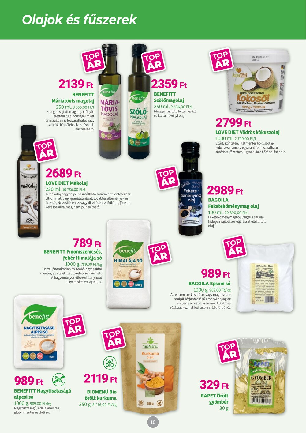 Herbaház akciós újság 2026.02.02-től - 10. oldal.