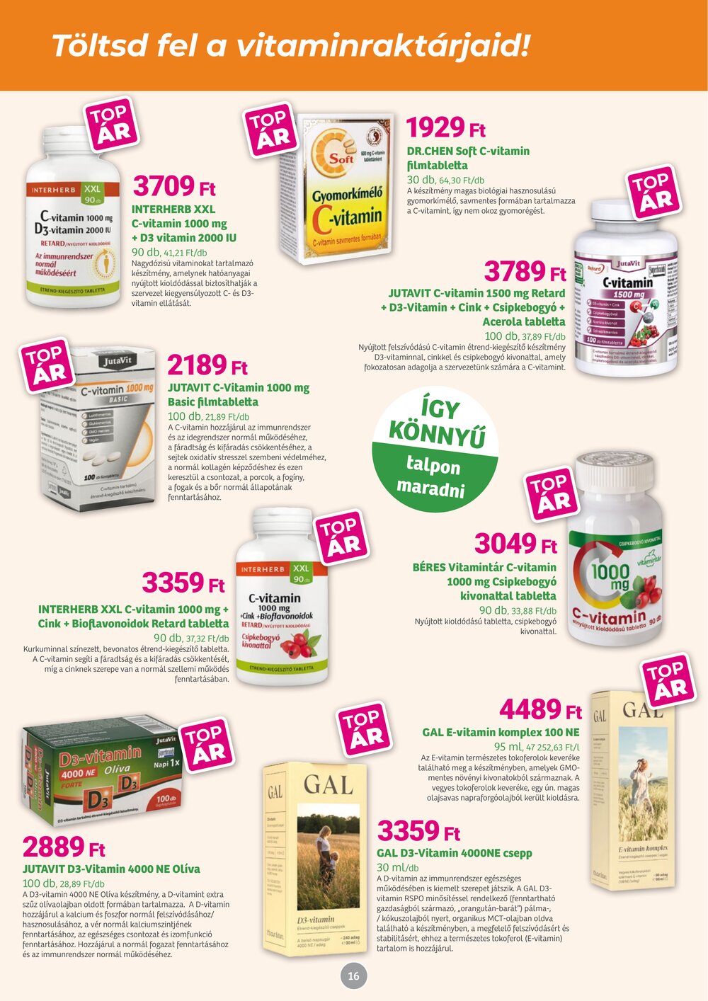 Herbaház akciós újság 2026.02.02-től - 16. oldal.