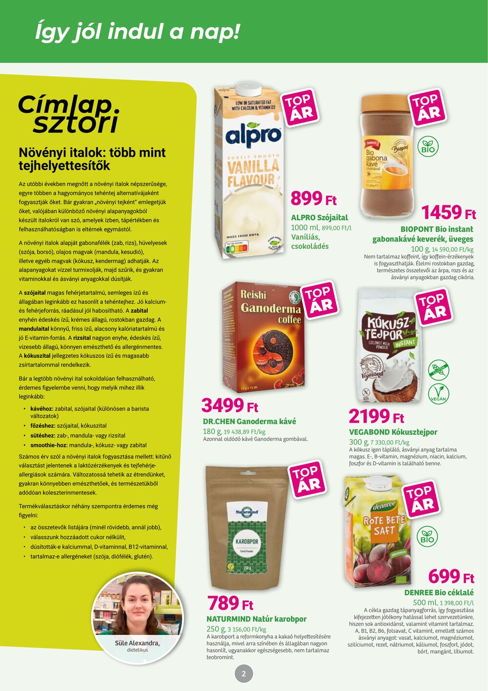Herbaház akciós újság 2026.02.02-től - 2. oldal.