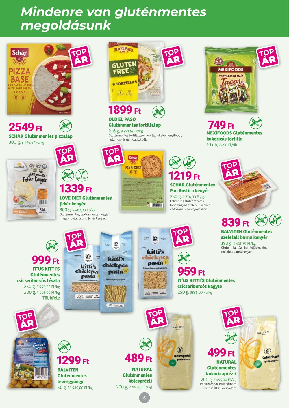 Herbaház akciós újság 2026.02.02-től - 6. oldal.