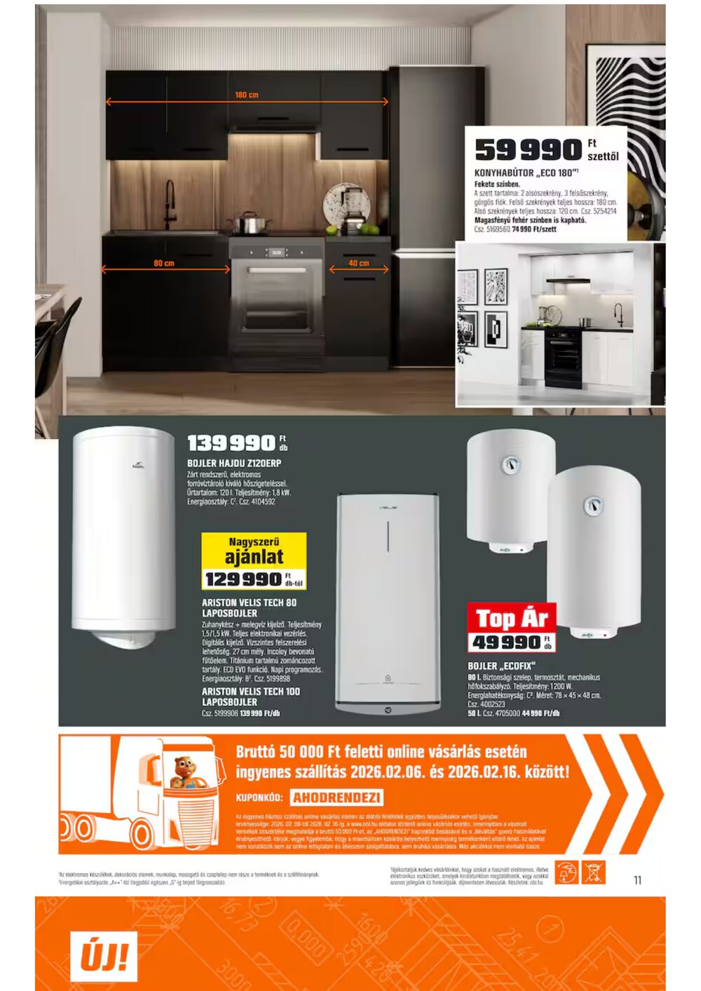 OBI akciós újság 2026.02.03-tól - 10. oldal.