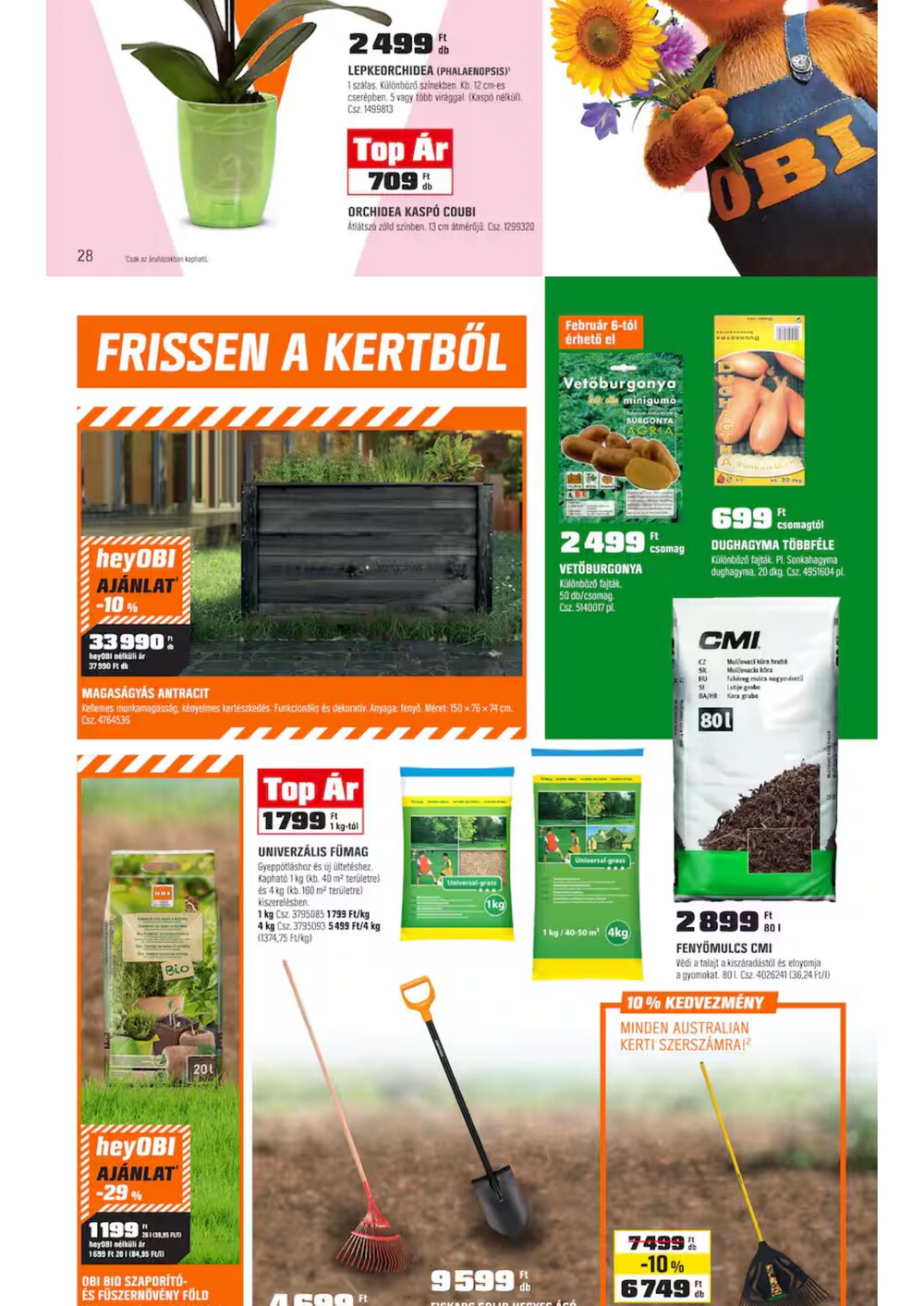 OBI akciós újság 2026.02.03-tól - 26. oldal.