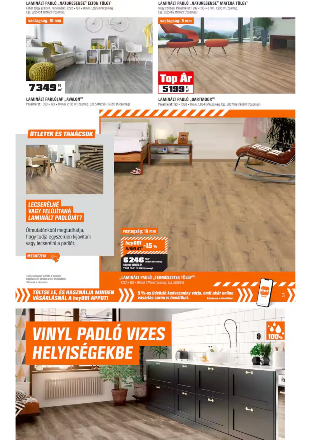 OBI akciós újság 2026.02.03-tól - 3. oldal.