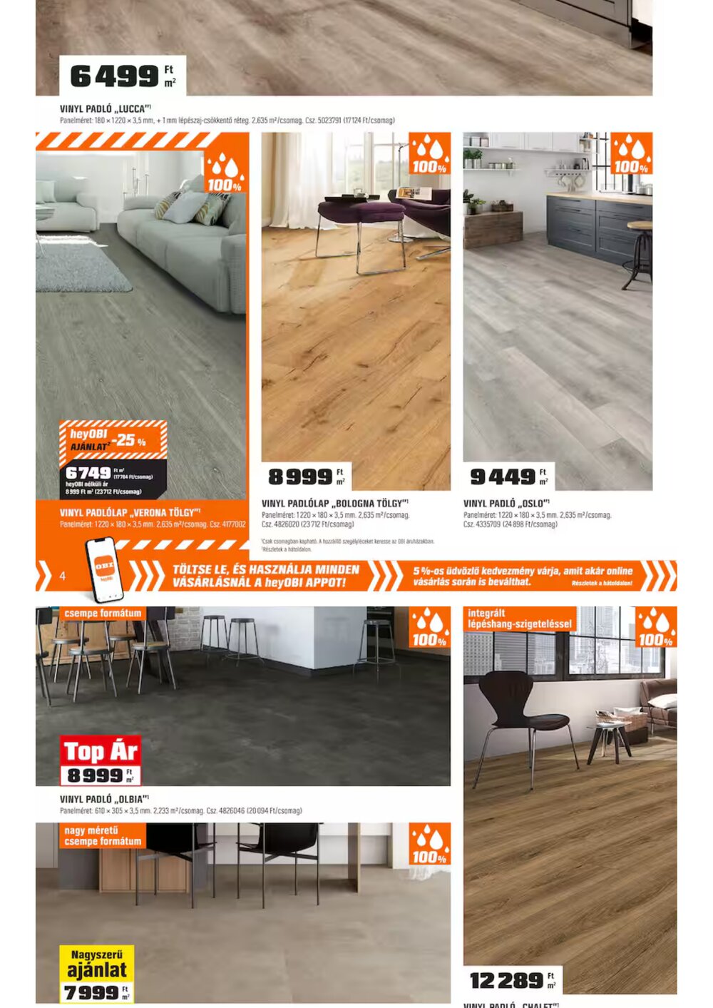 OBI akciós újság 2026.02.03-tól - 4. oldal.
