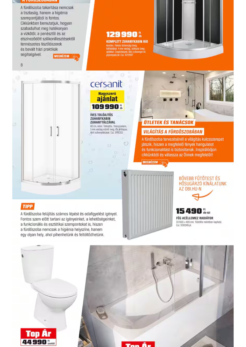 OBI akciós újság 2026.02.03-tól - 8. oldal.