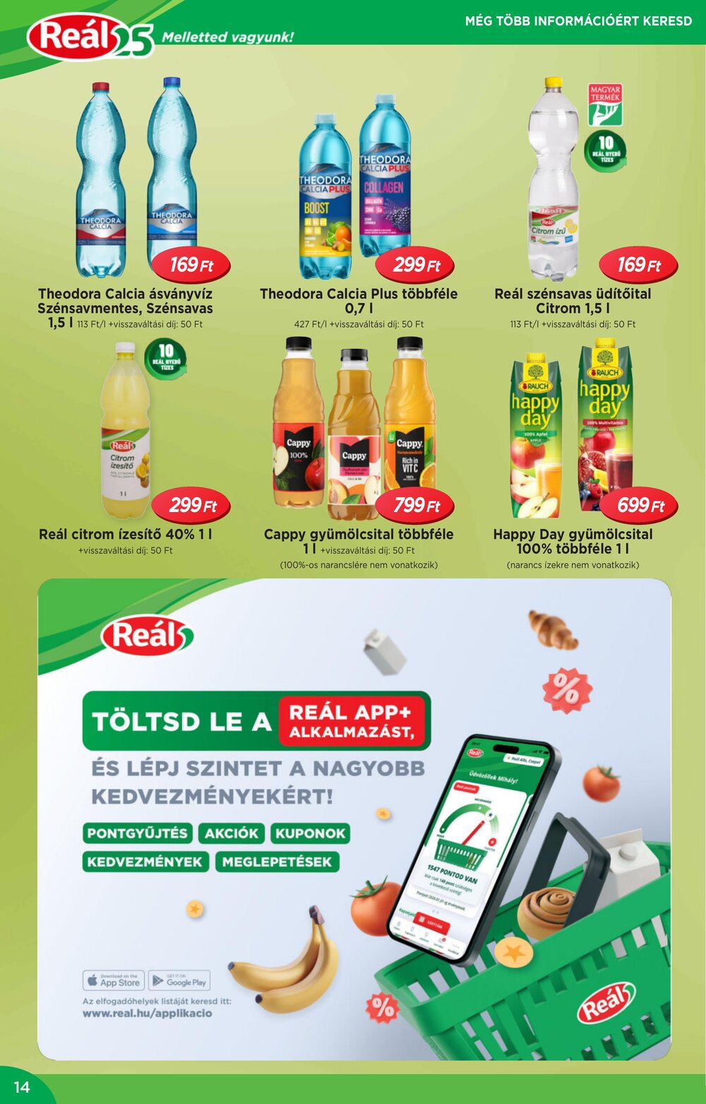 Reál akciós újság 2026.02.04-től - 14. oldal.