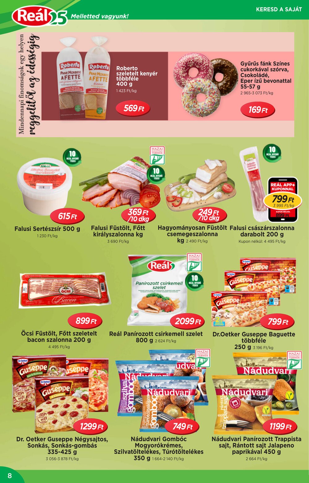 Reál akciós újság 2026.02.04-től - 8. oldal.