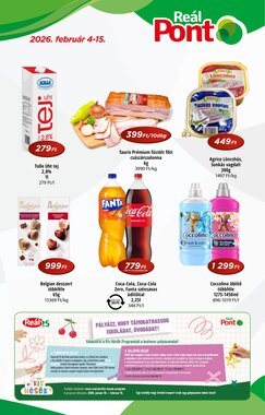 Reál akciós újság 2026.02.04-től