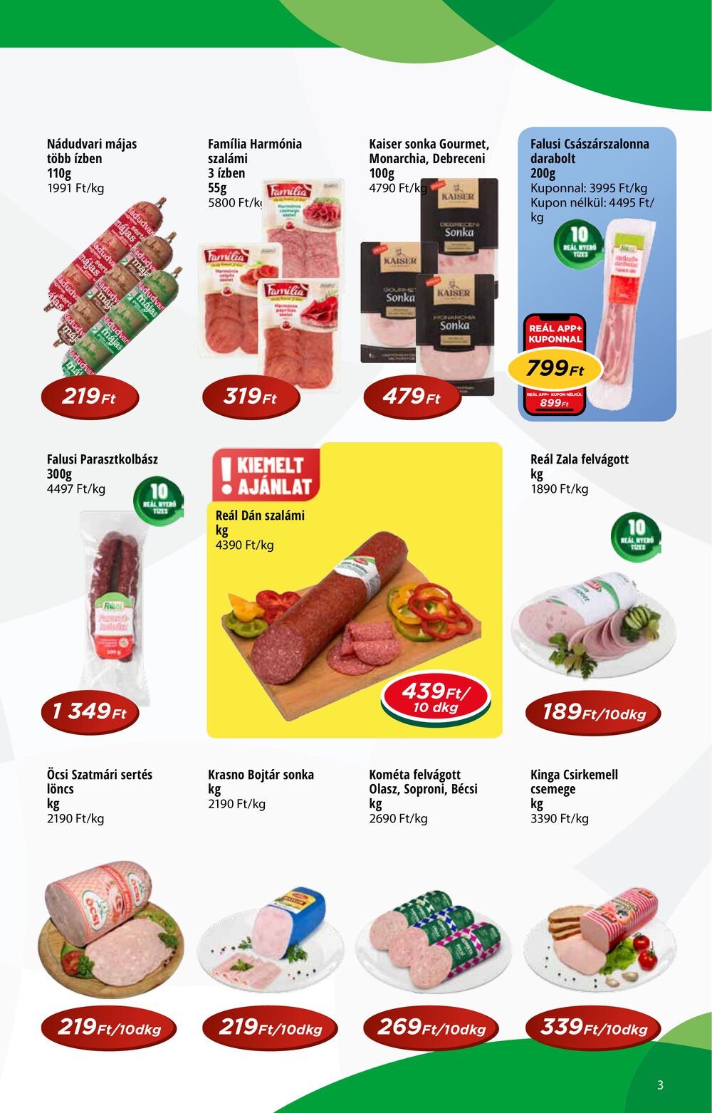 Reál akciós újság 2026.02.04-től - 3. oldal.