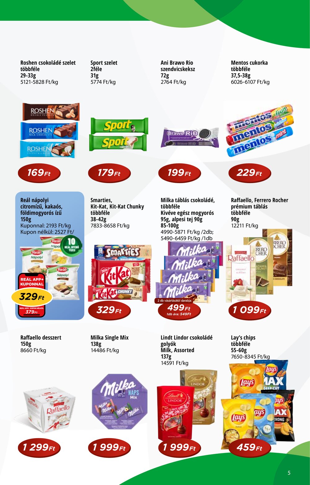 Reál akciós újság 2026.02.04-től - 5. oldal.