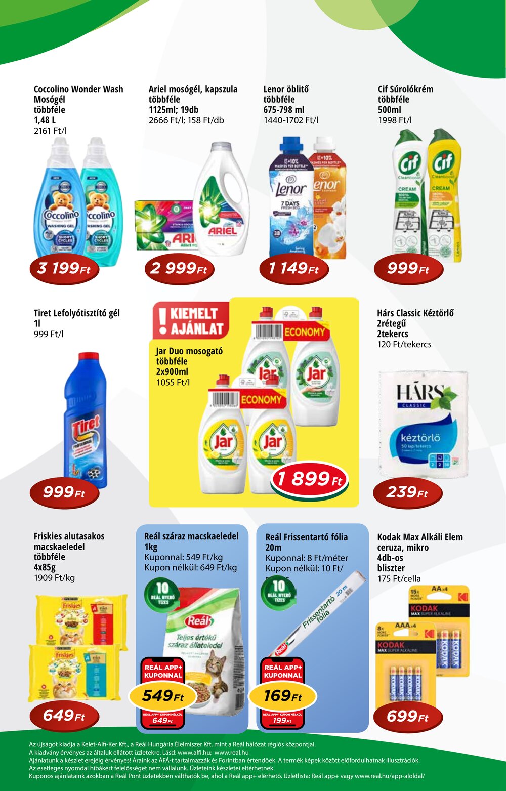 Reál akciós újság 2026.02.04-től - 8. oldal.