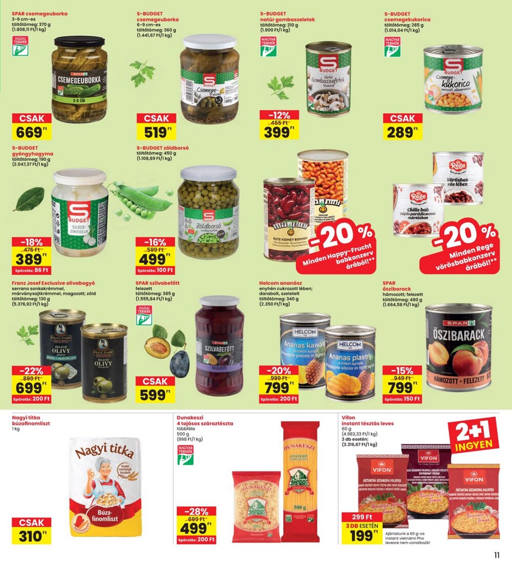 Interspar akciós újság 2026.02.05-től - 11. oldal.