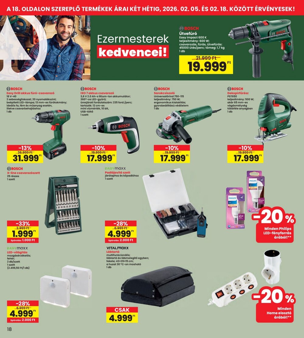 Interspar akciós újság 2026.02.05-től - 18. oldal.