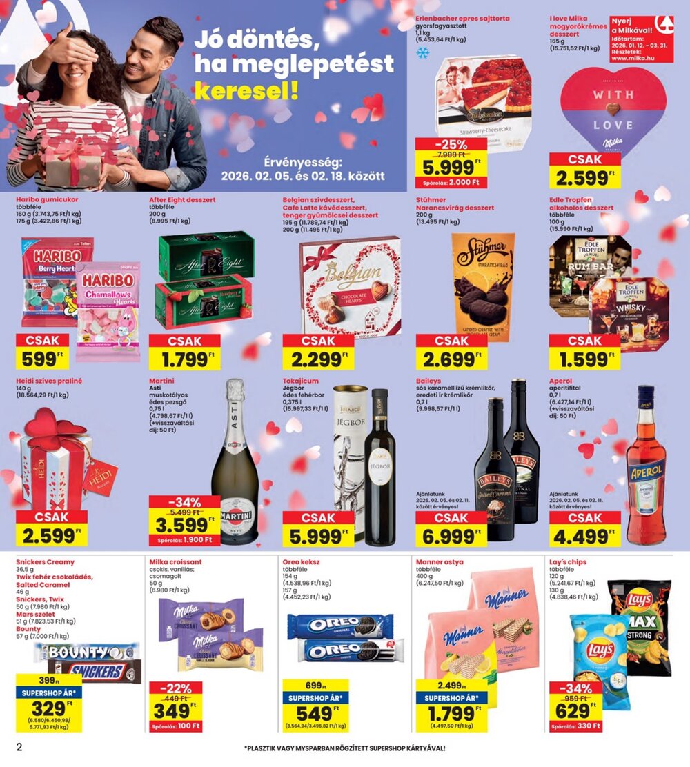 Interspar akciós újság 2026.02.05-től - 2. oldal.