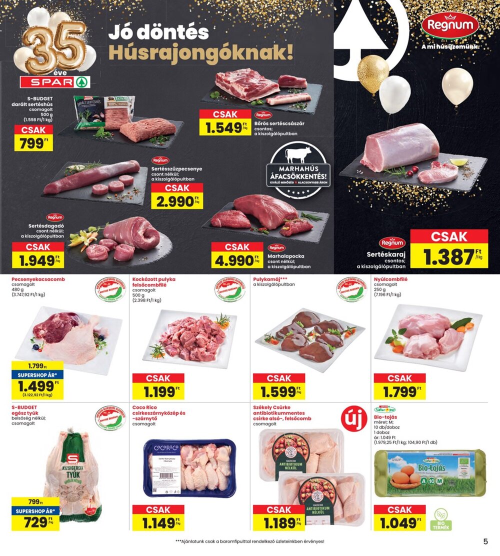 Interspar akciós újság 2026.02.05-től - 5. oldal.