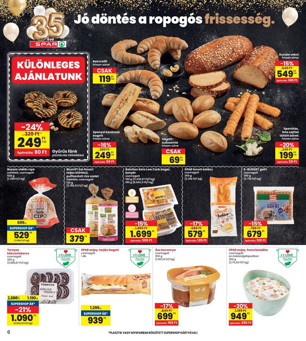 Interspar akciós újság 2026.02.05-től - 6. oldal.