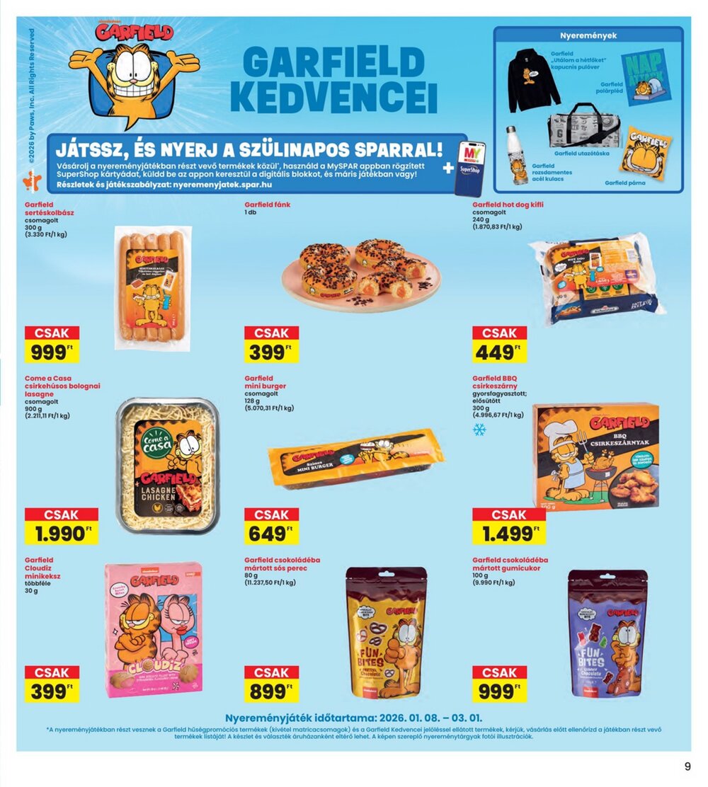 Interspar akciós újság 2026.02.05-től - 9. oldal.