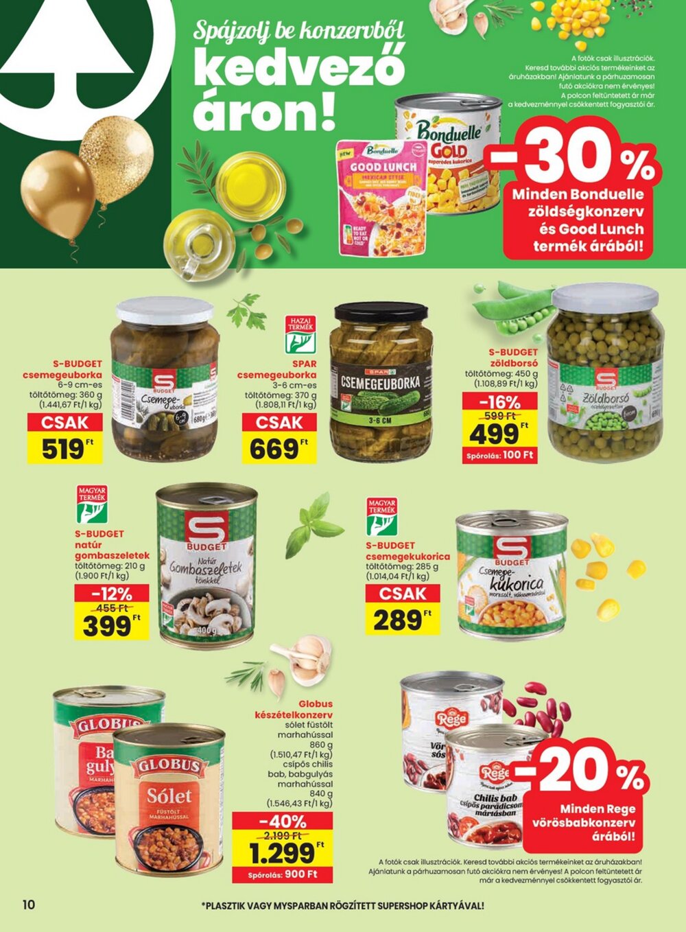 Spar akciós újság 2026.02.05-től - 10. oldal.