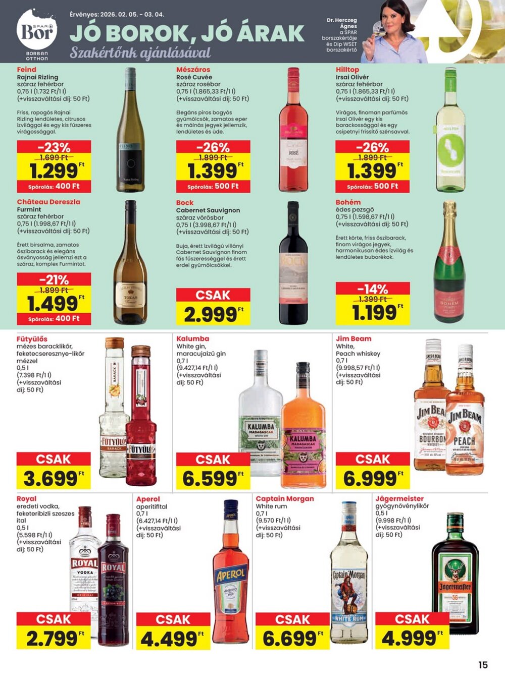 Spar akciós újság 2026.02.05-től - 15. oldal.