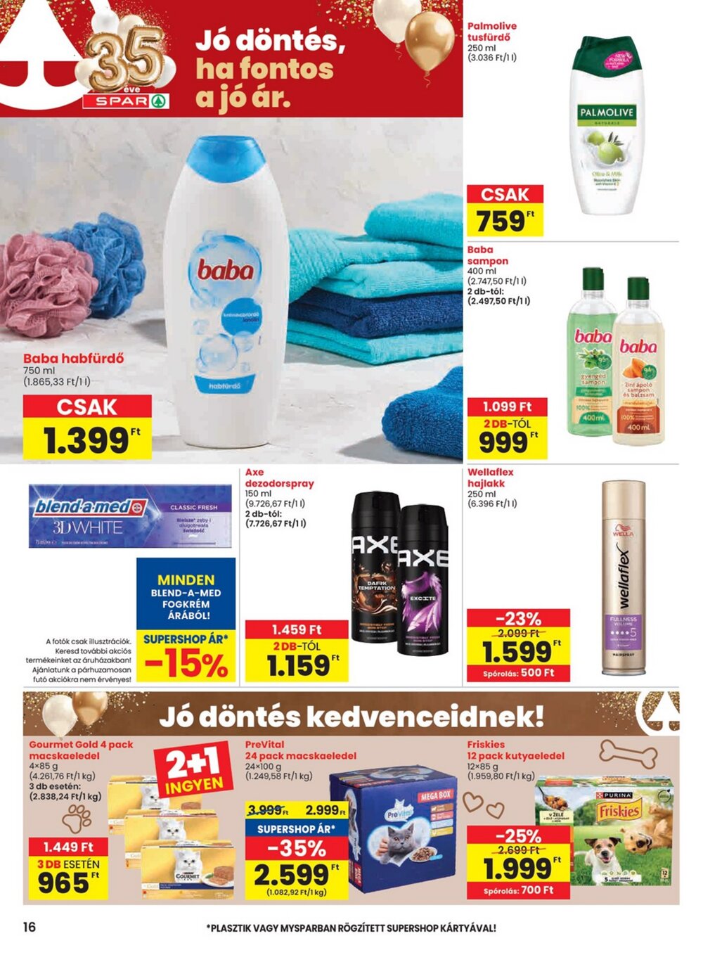 Spar akciós újság 2026.02.05-től - 16. oldal.