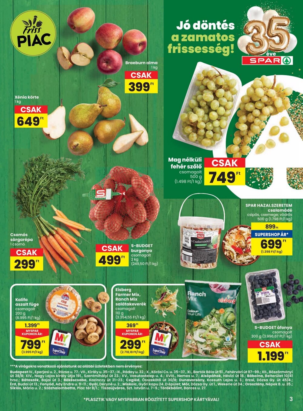 Spar akciós újság 2026.02.05-től - 3. oldal.