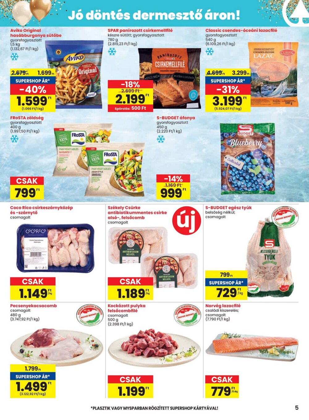 Spar akciós újság 2026.02.05-től - 5. oldal.