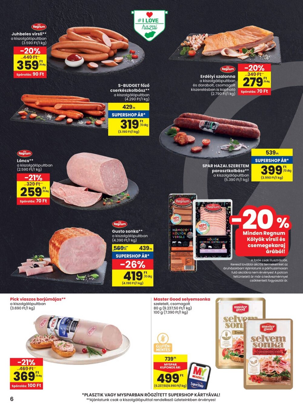 Spar akciós újság 2026.02.05-től - 6. oldal.