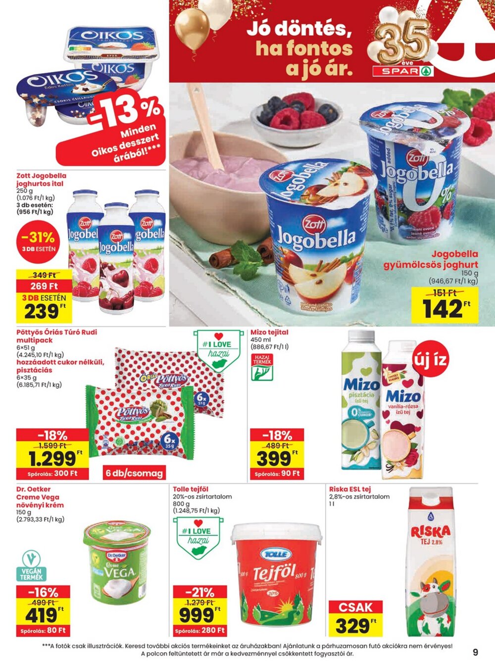 Spar akciós újság 2026.02.05-től - 9. oldal.